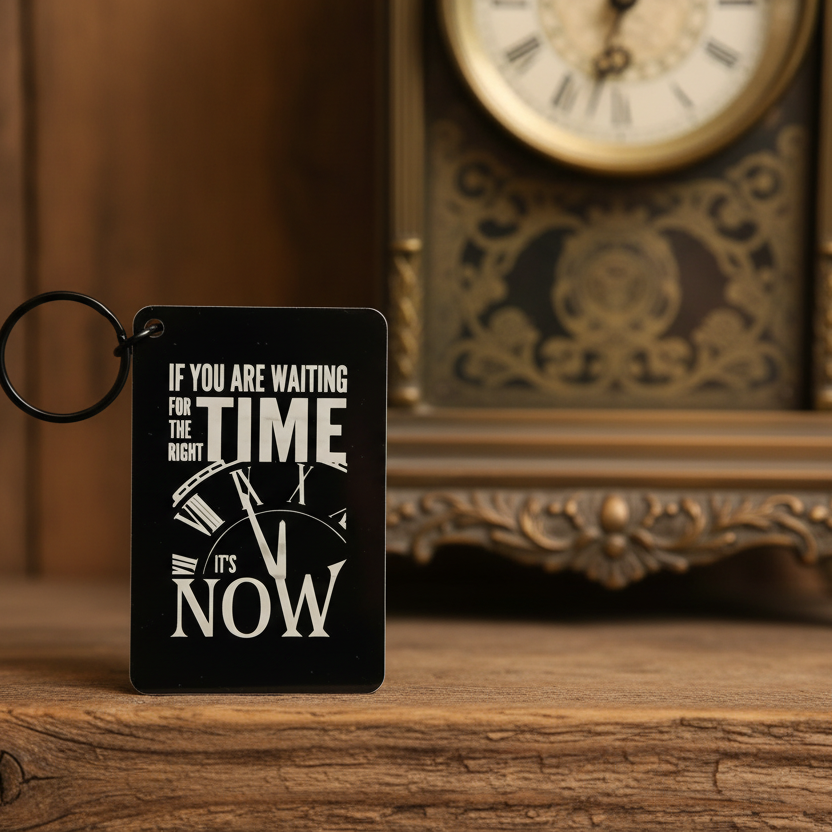 The right time is now