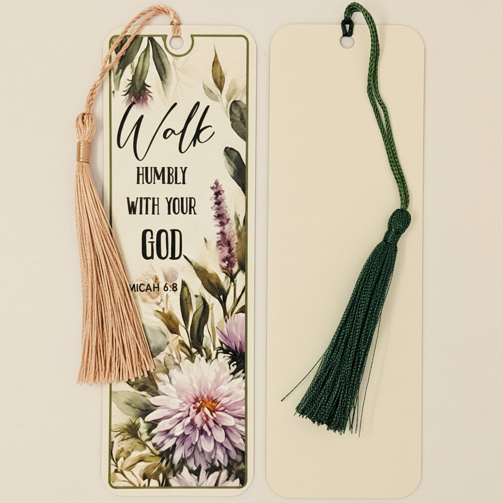 Bookmark - Walk humbly