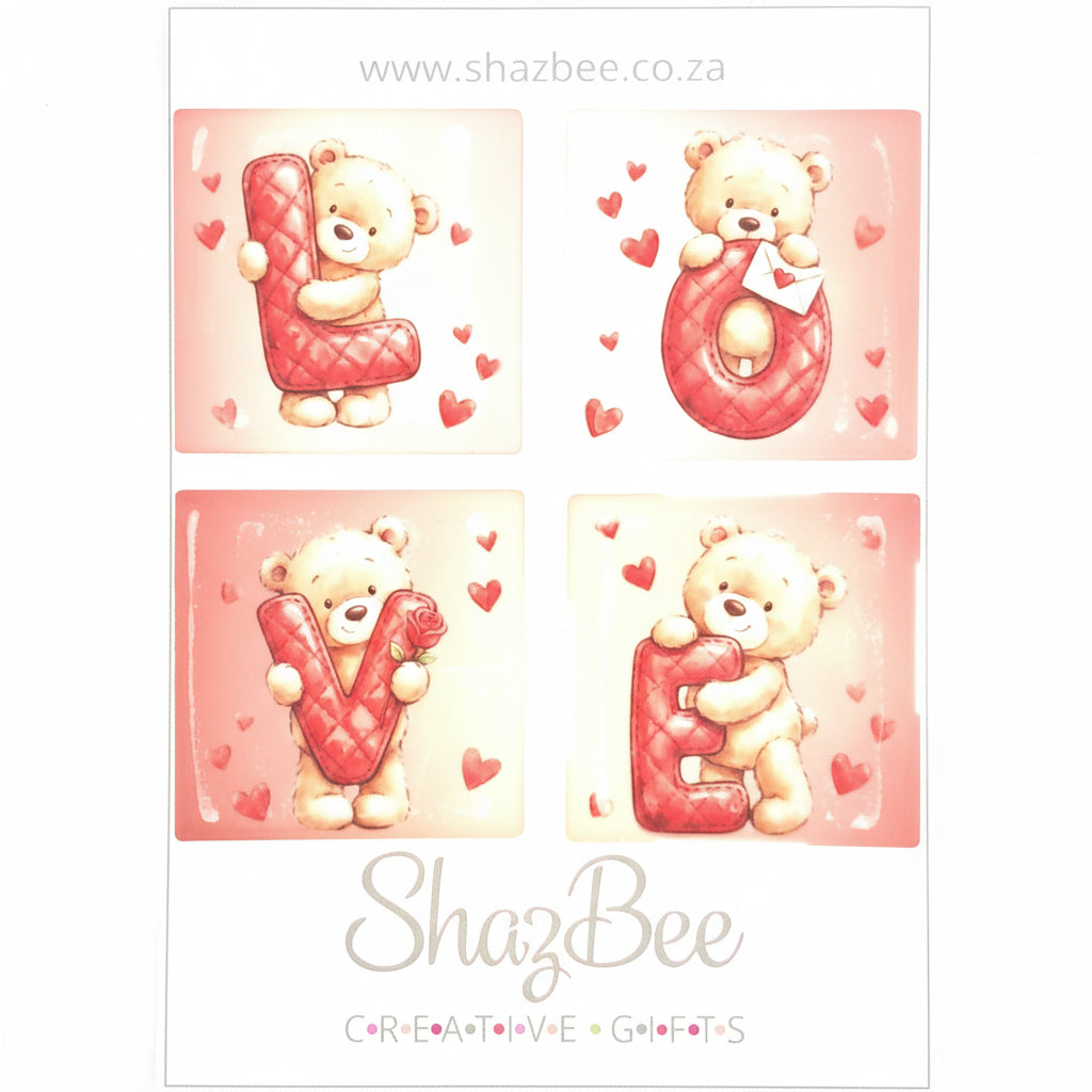 Magnet Set - Teddy LOVE