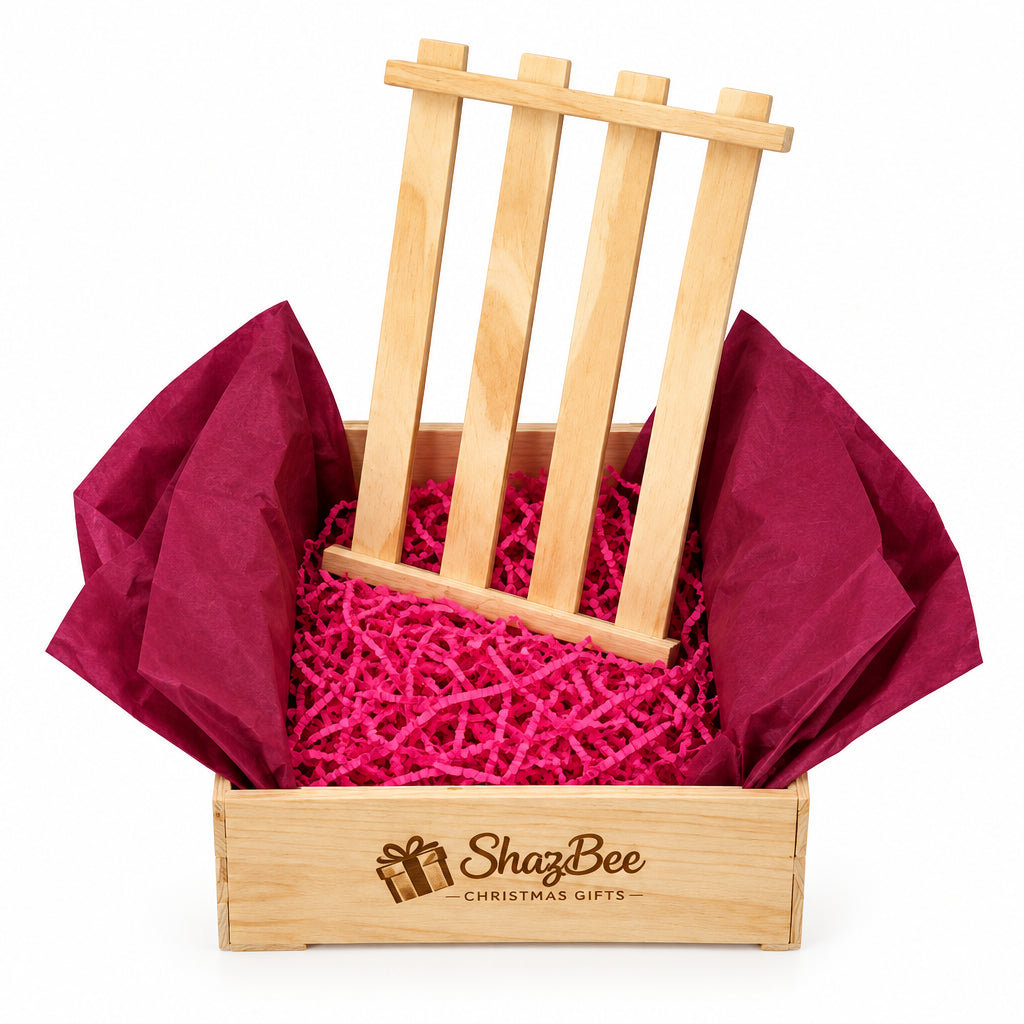 Wooden Crate Gift Box - 20 x 30 x 7 cm