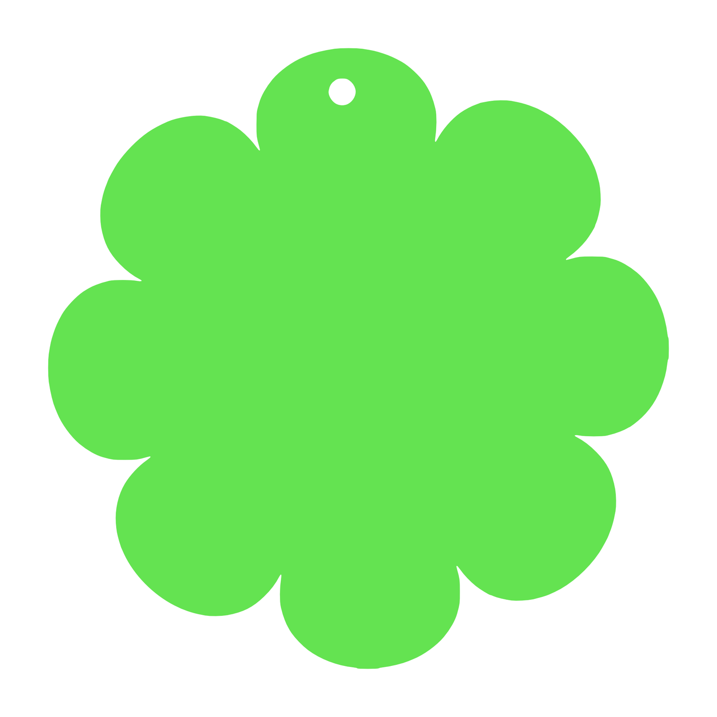 Blank - Blossom: 8 petal