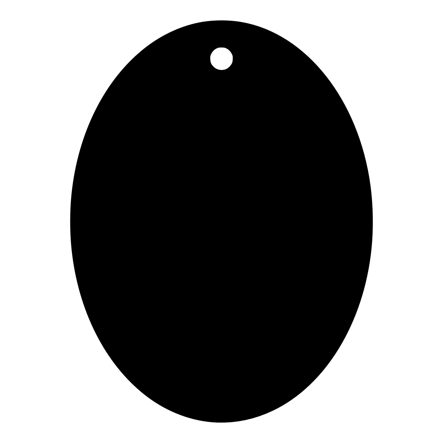 Blank - Oval