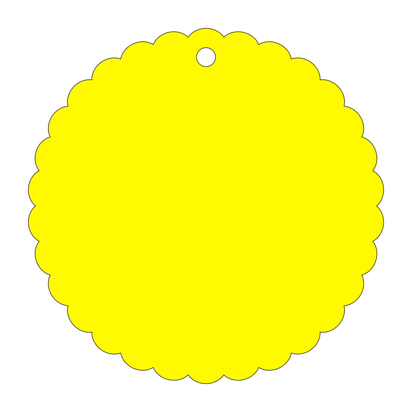 Blank - Rosette