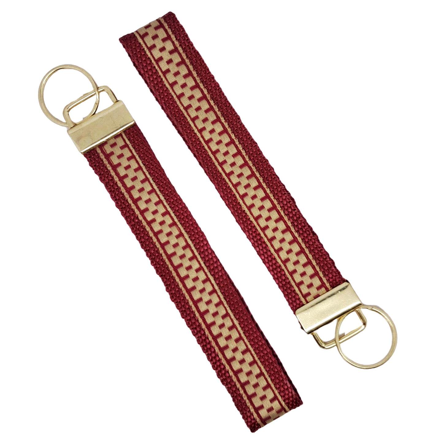 Wristlet - Burgundy ribbon