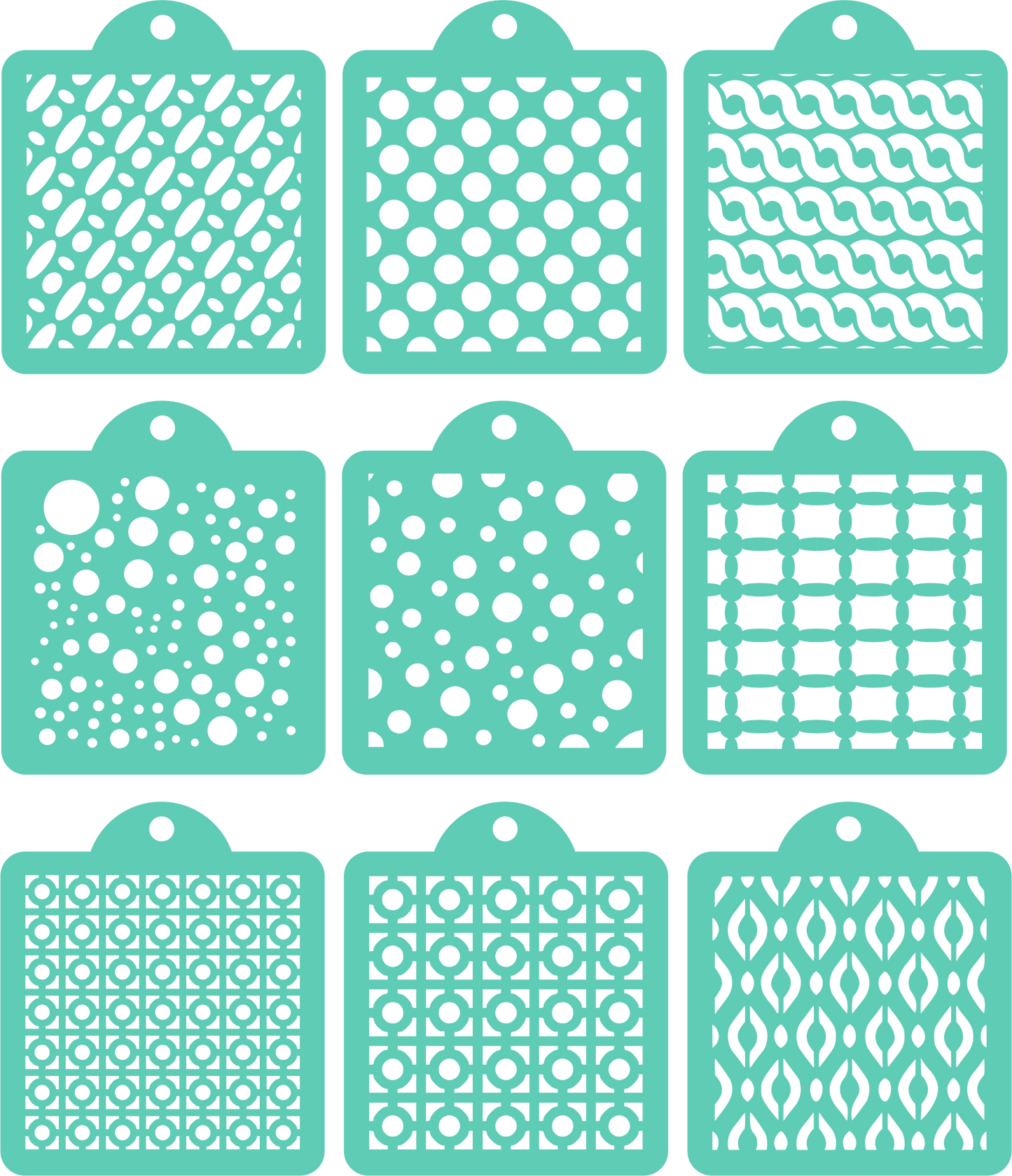 Stencil Set - Circles