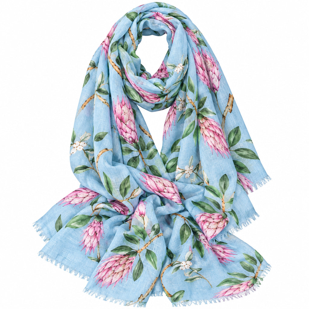Cotton Road Scarf - Proteas