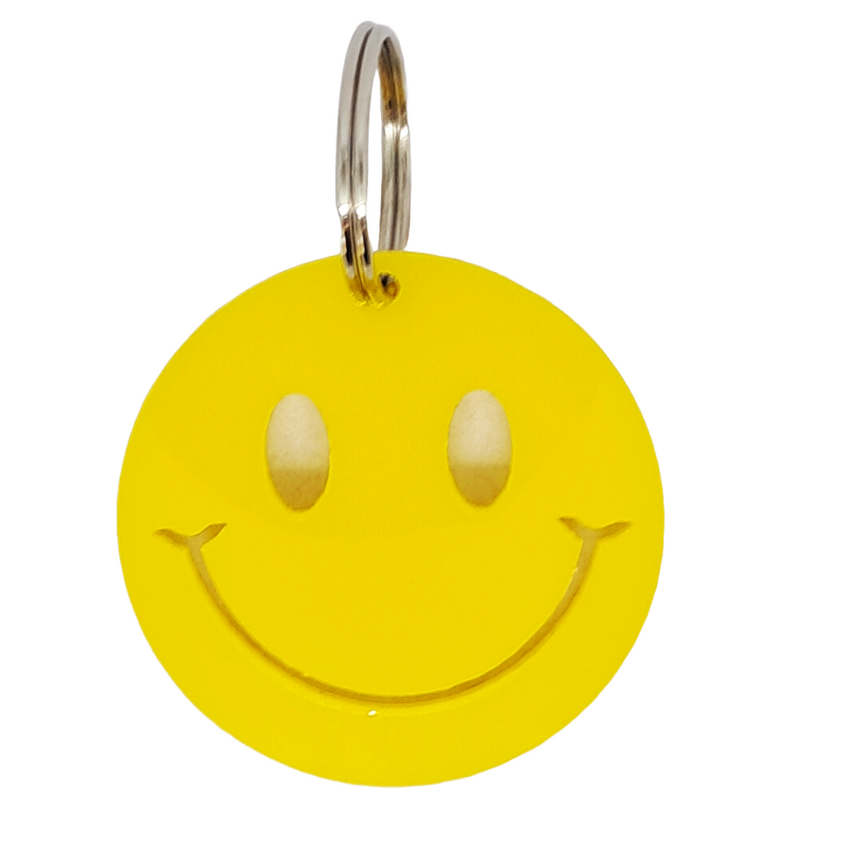 Emoji keyrings/tags - Smiley eyes