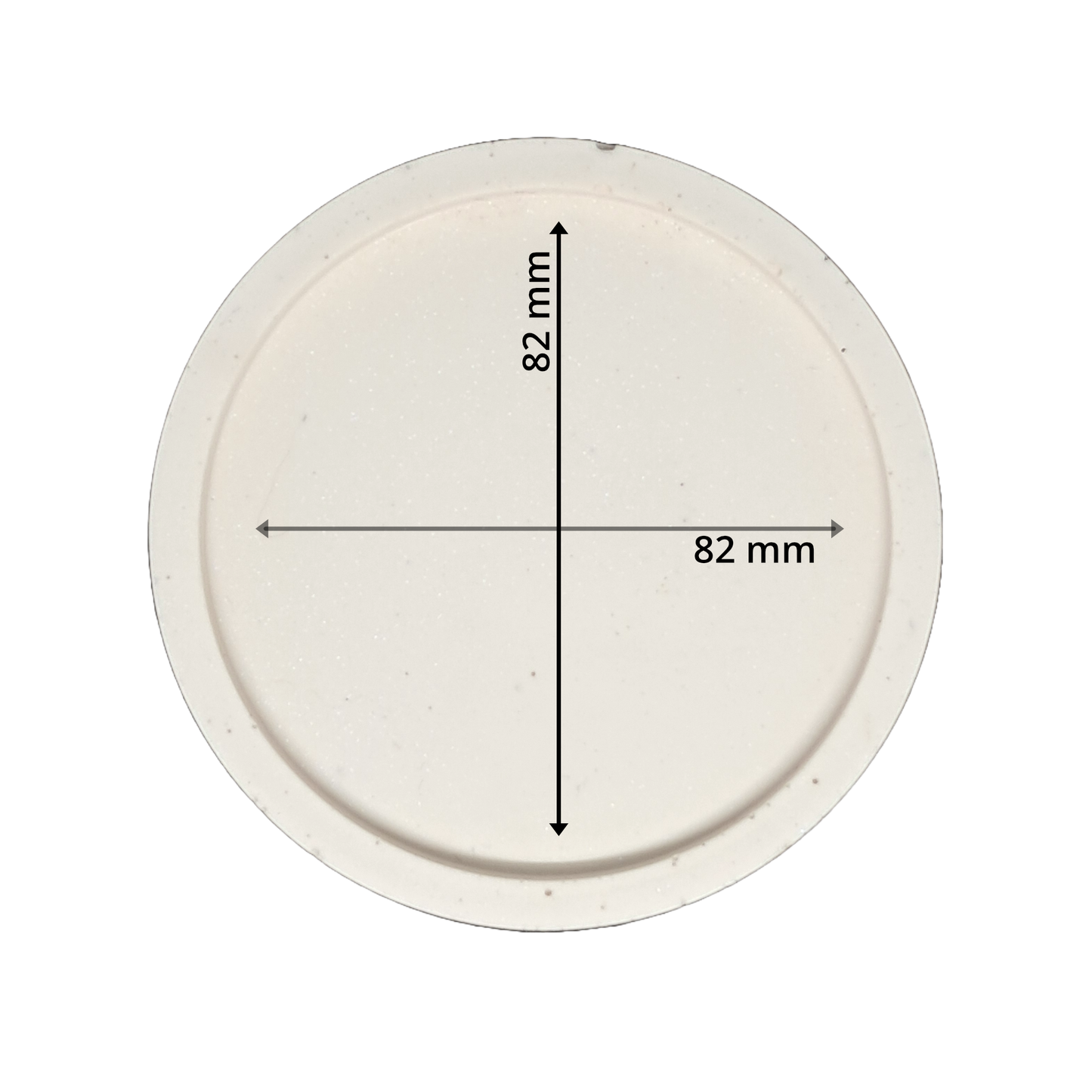 Decor - Round flat tray