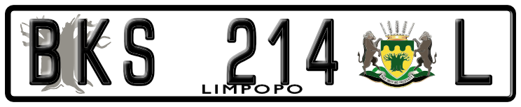 Numberplate - Limpopo