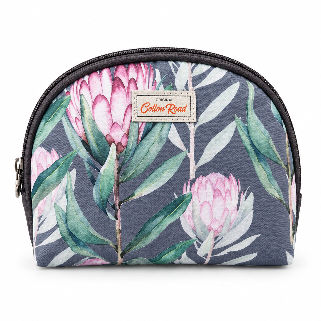 Cotton Road Cosmetic Bag - Moon Protea 02