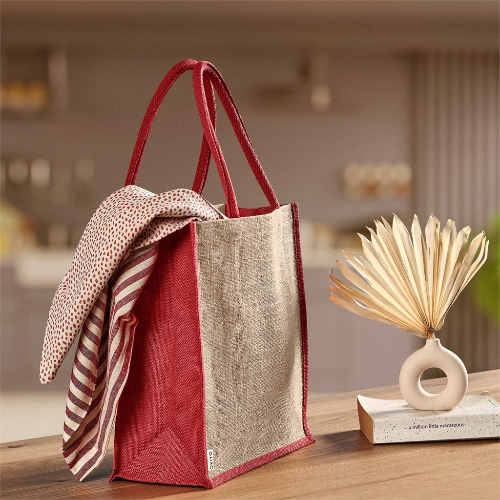 Bags - Okinawa Jute (Red)