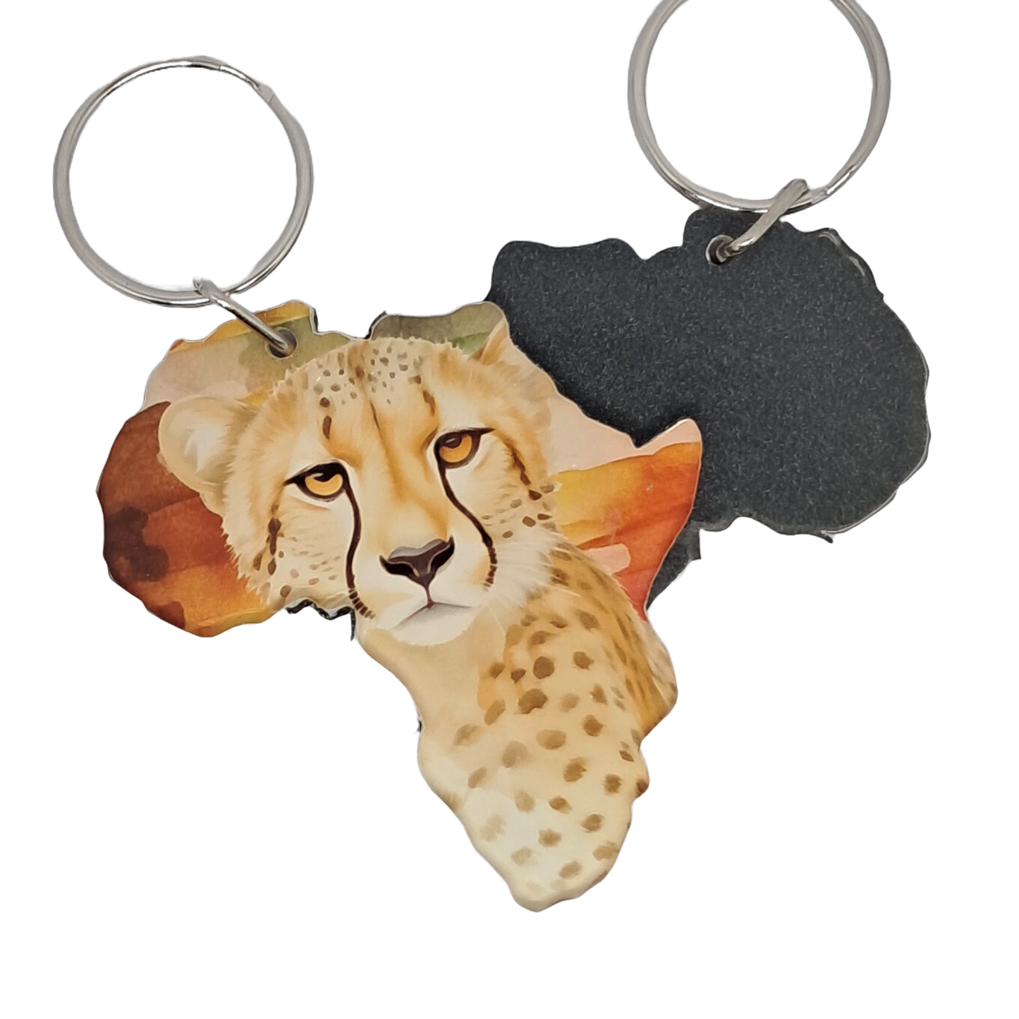 Africa Map - Cheetah