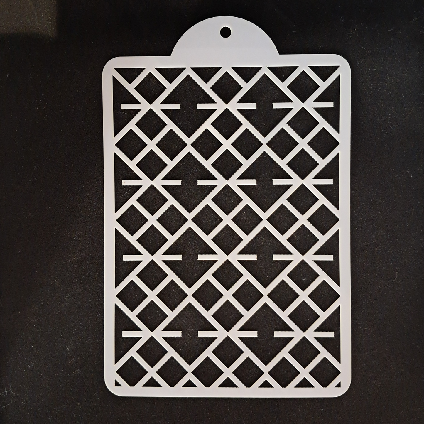 Stencil - Diagnonal crosses