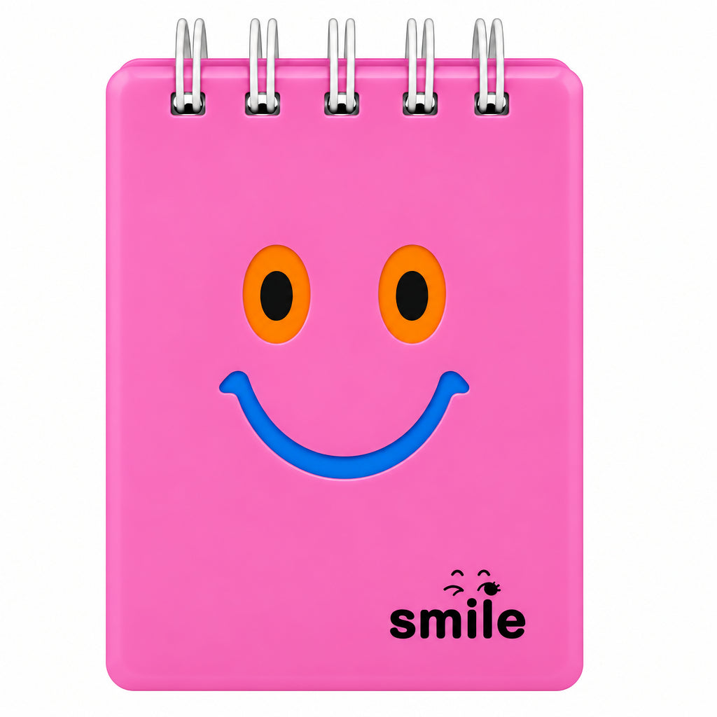 Notebook - Smile (Assorted Colours
