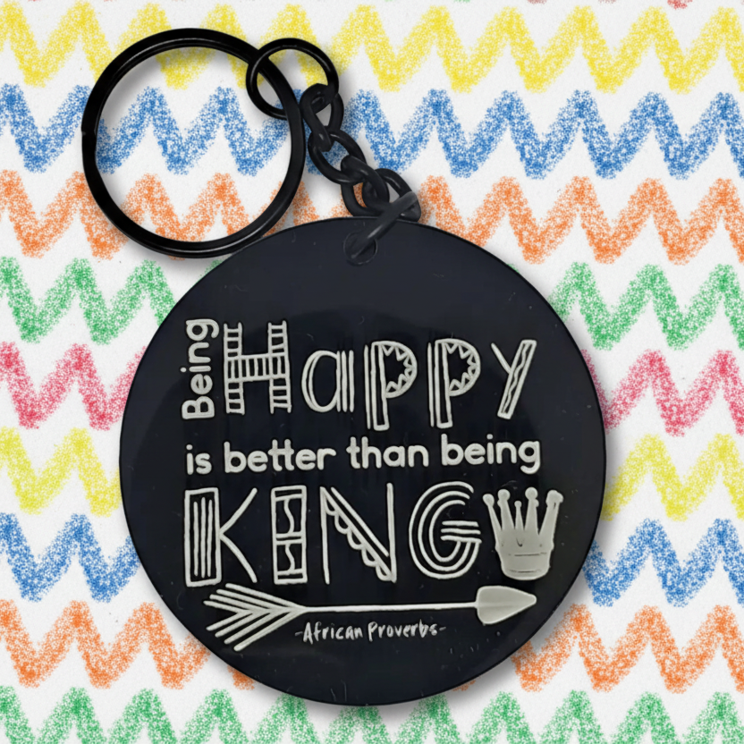 African Proverbs - Being happy, better than being king