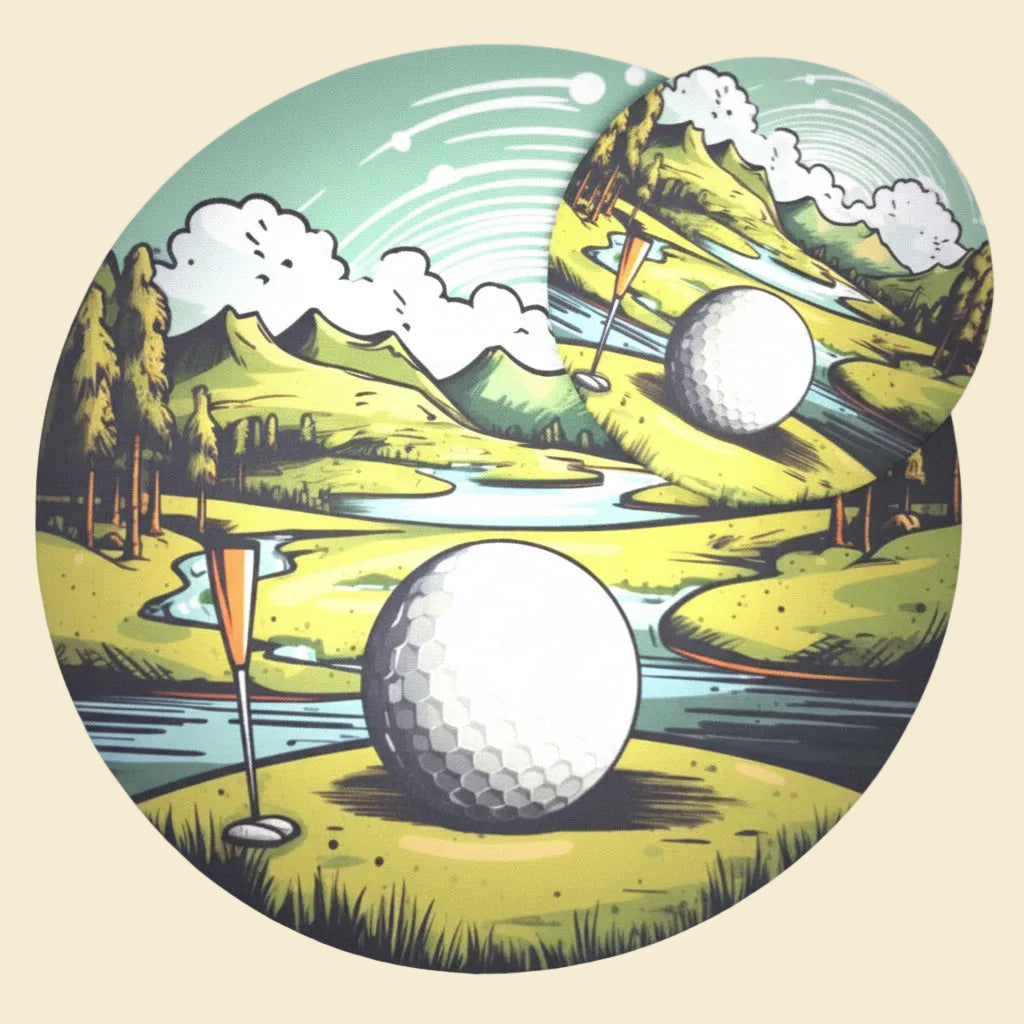 Desk set - Golf