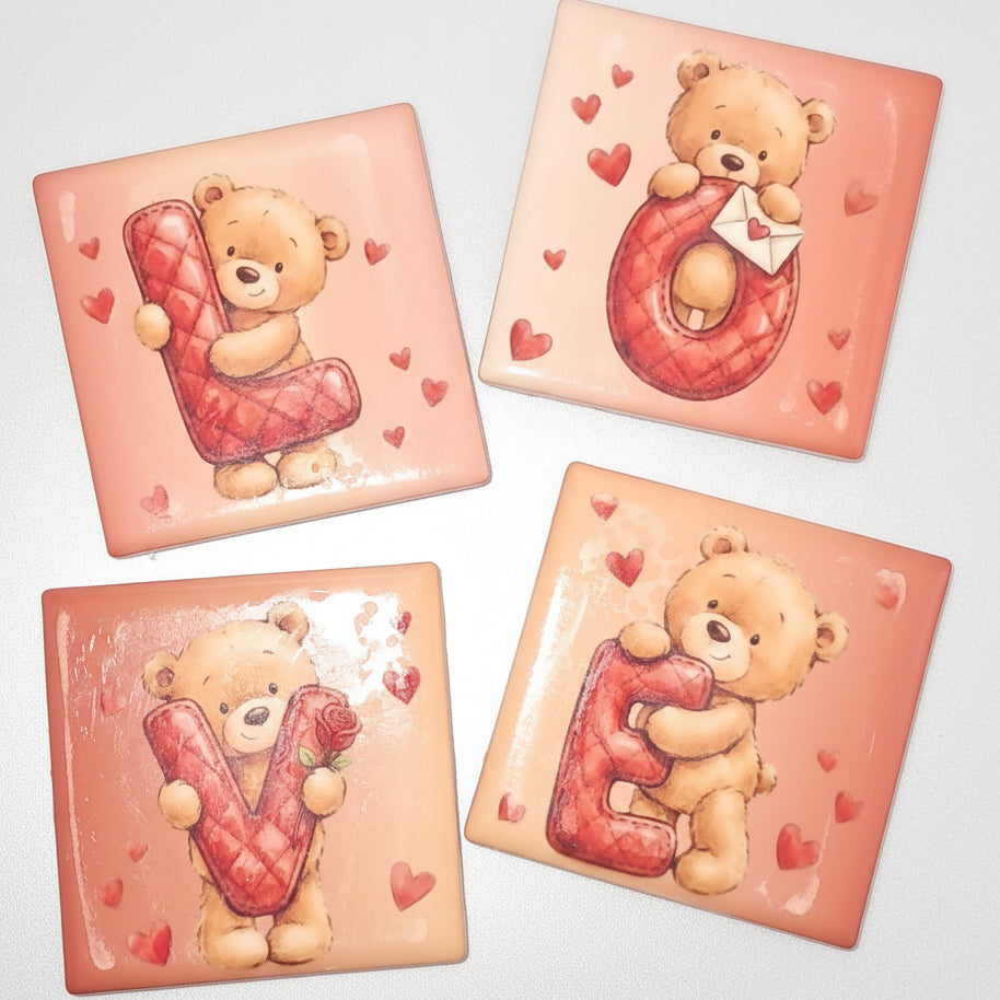 Magnet Set - Teddy LOVE