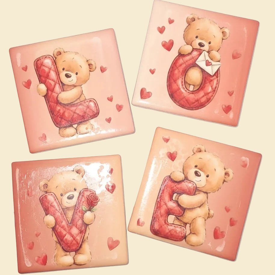 Magnet Set - Teddy LOVE
