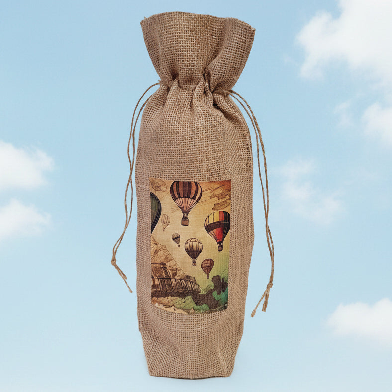 Wine bag - Steampunk Balloons