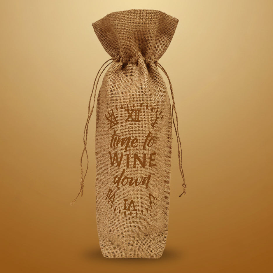 Wine bag - Time to wine down