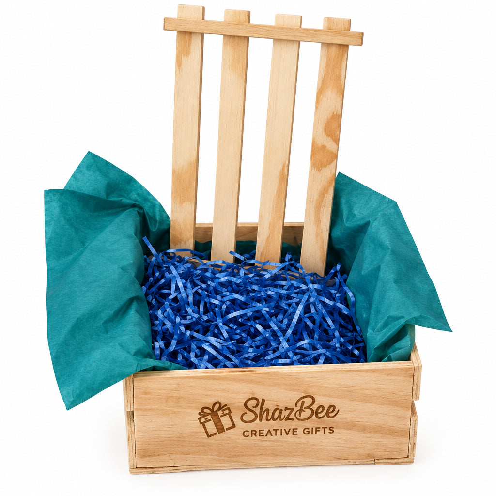 Wooden Crate Gift Box - 20 x 30 x 7 cm