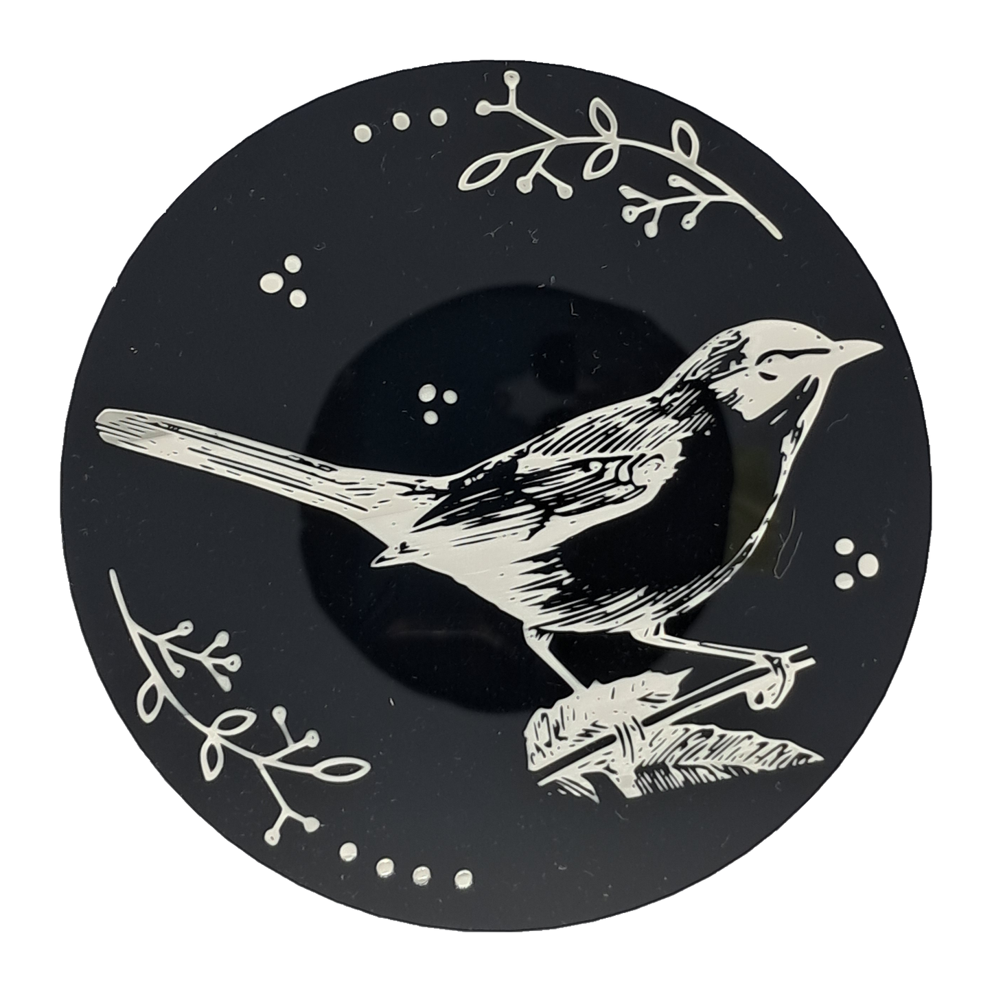 Coasters - Birds engraved