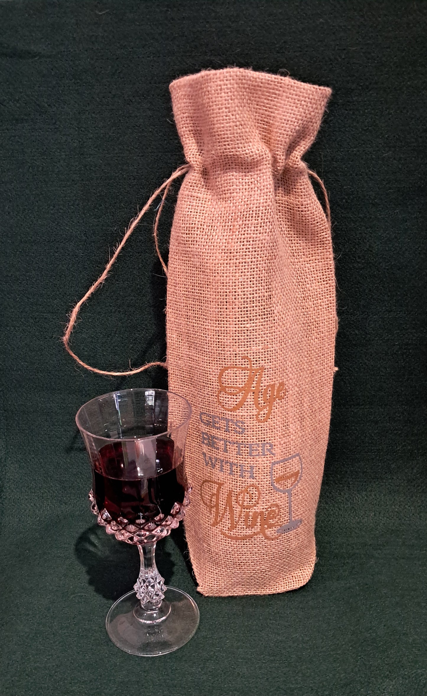 Wine bag - Age gets better with wine