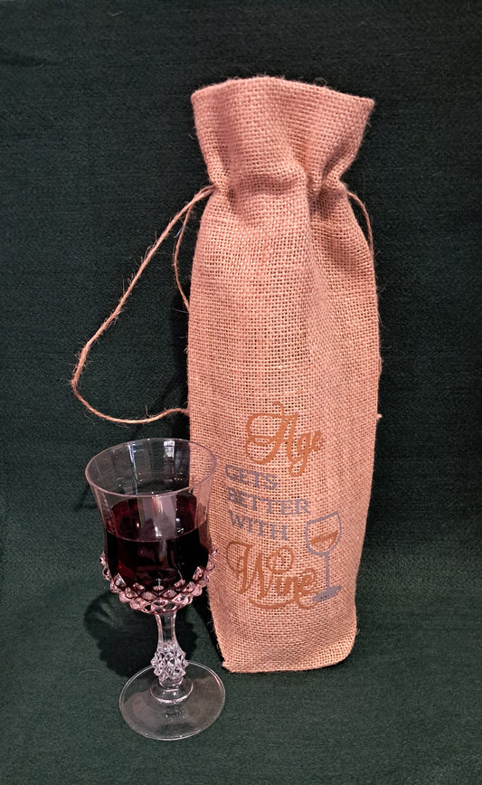 Wine bag - Age gets better with wine