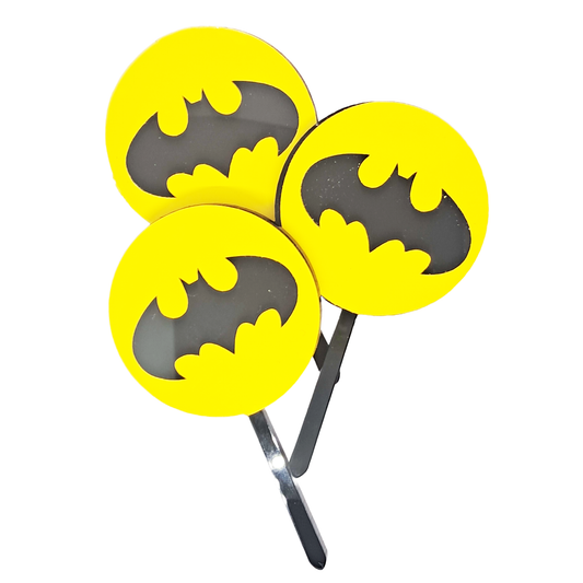 Cupcake Topper - Batman round