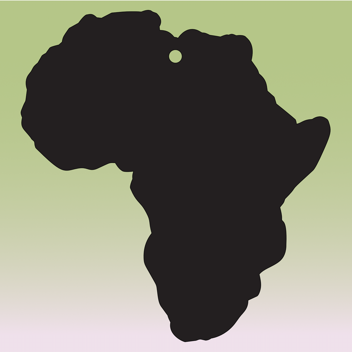 Blank - Africa Map