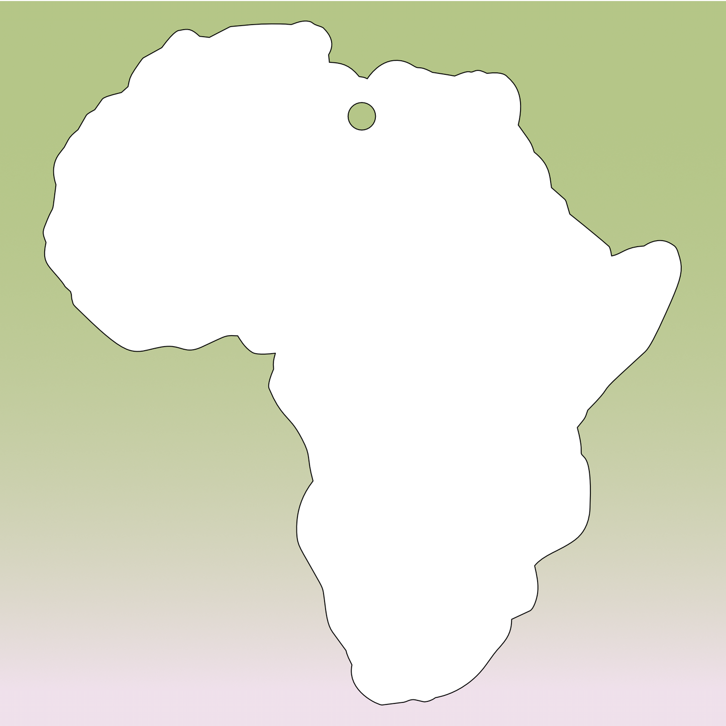 Blank - Africa Map