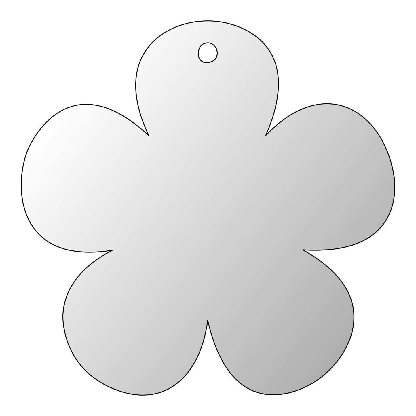 Blank - Blossom: 5 petal