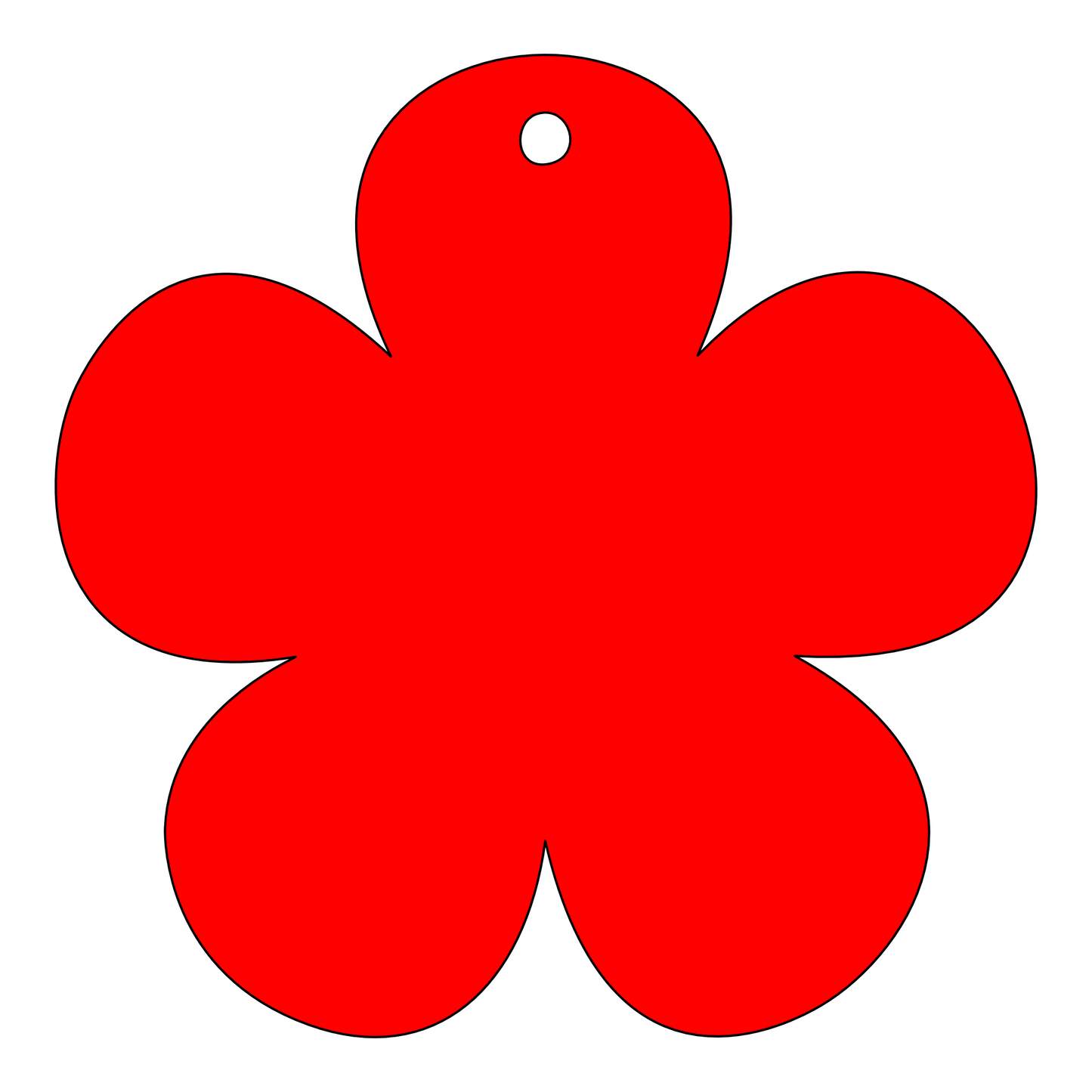 Blank - Blossom: 5 petal