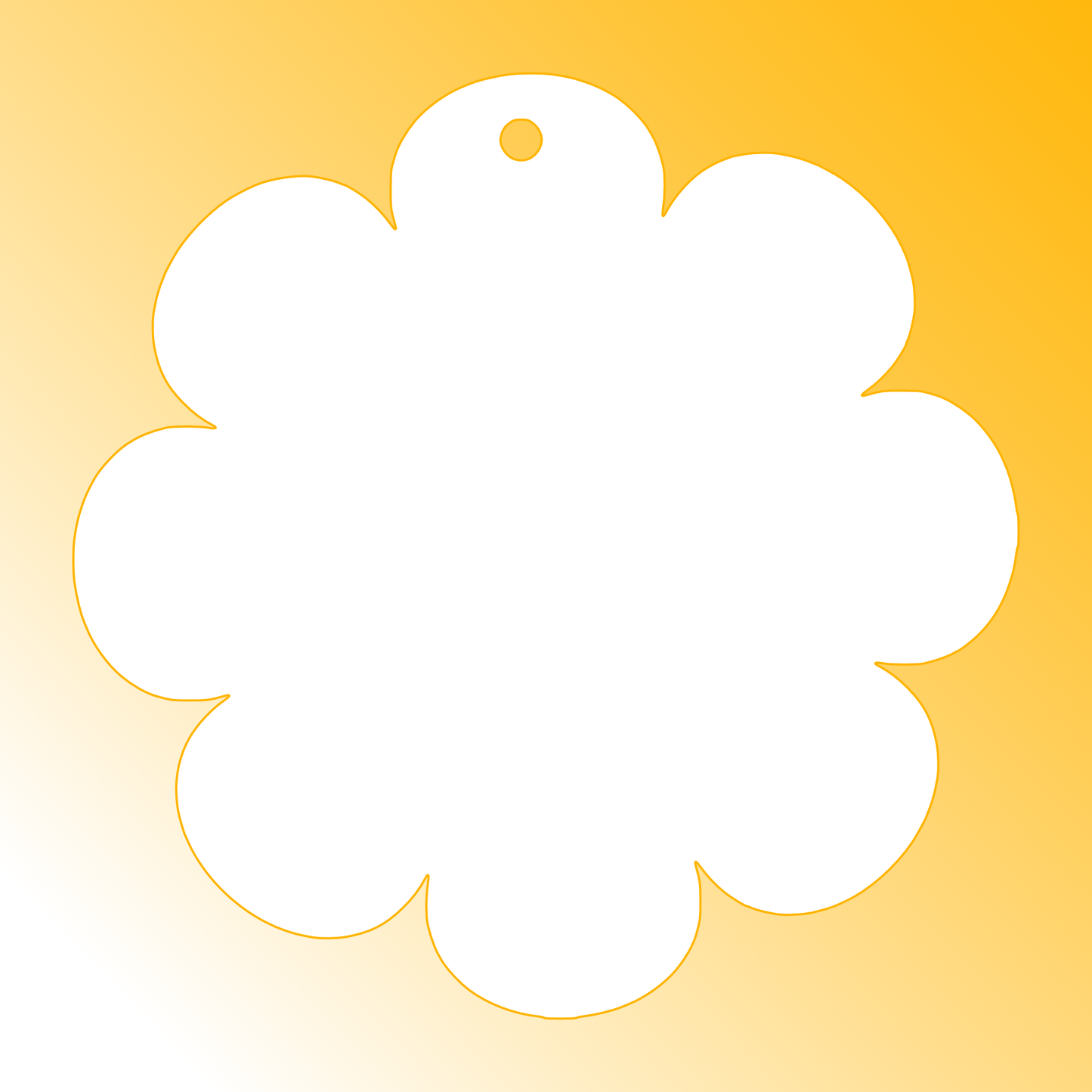 Blank - Blossom: 8 petal