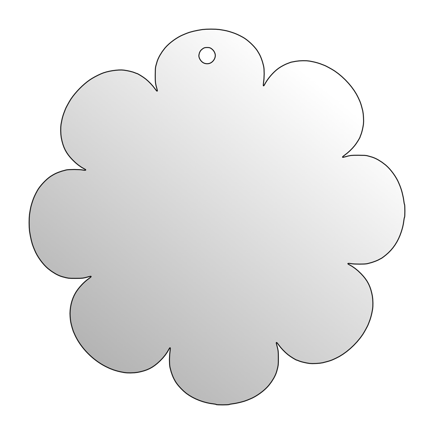 Blank - Blossom: 8 petal