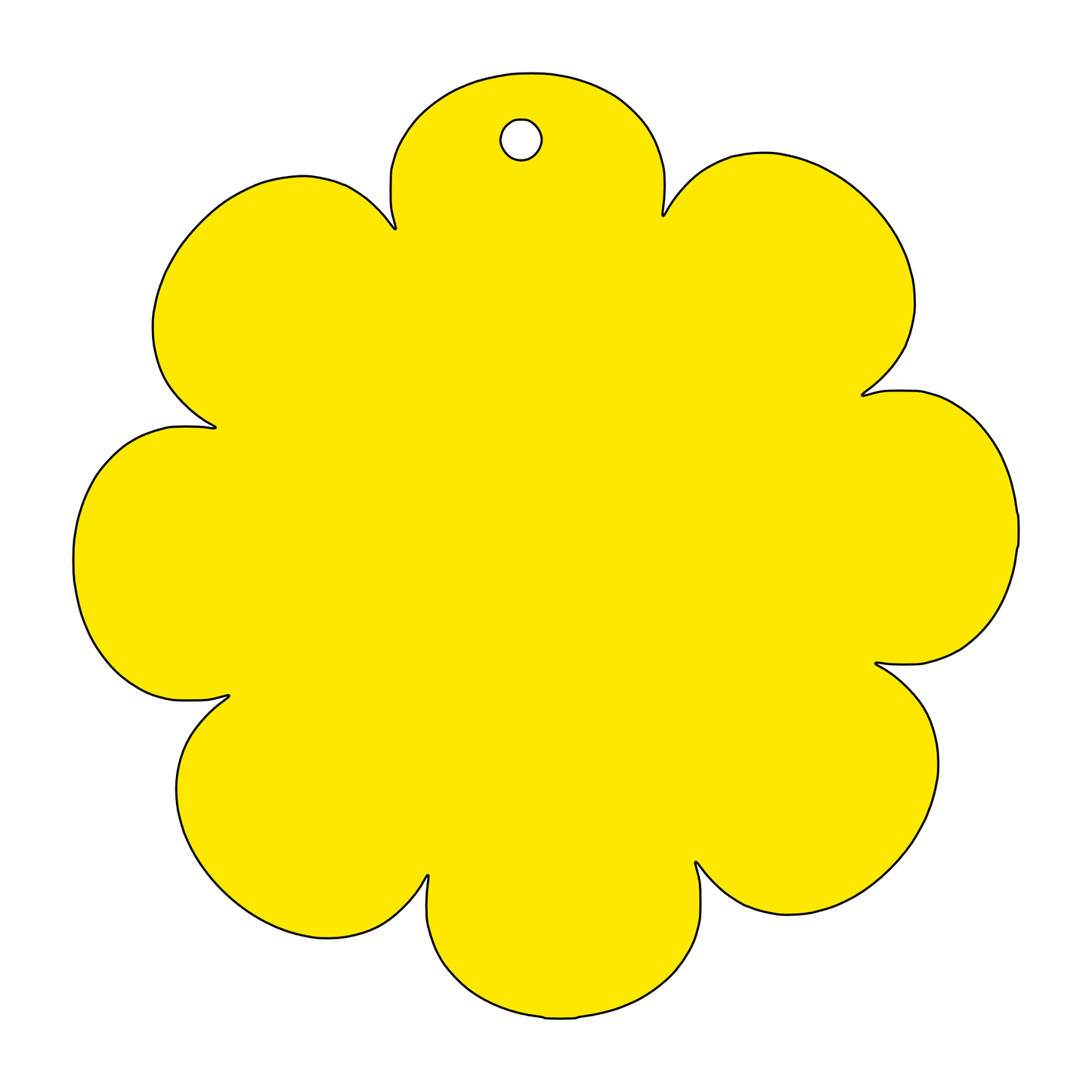 Blank - Blossom: 8 petal