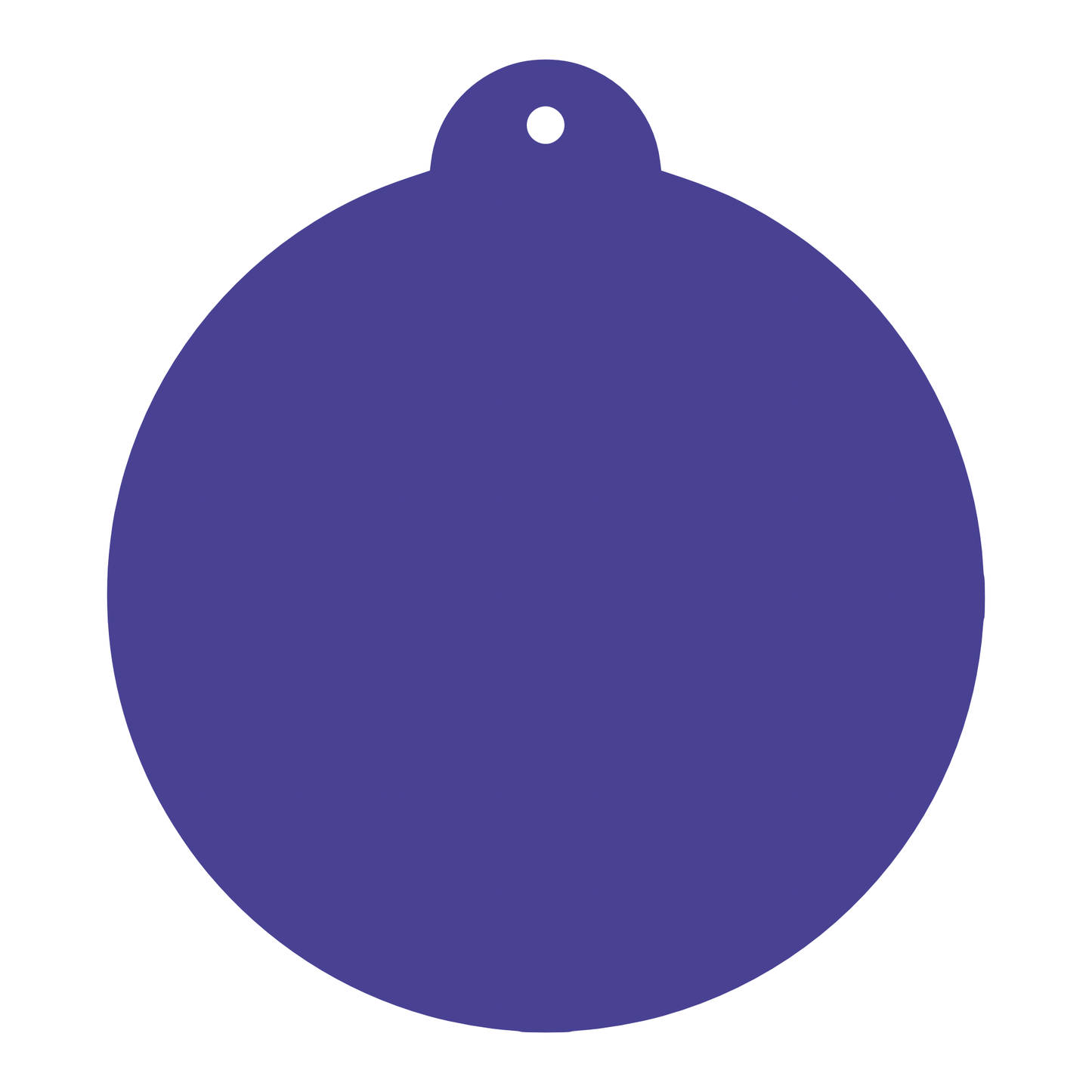 Blank - Christmas Bauble 1