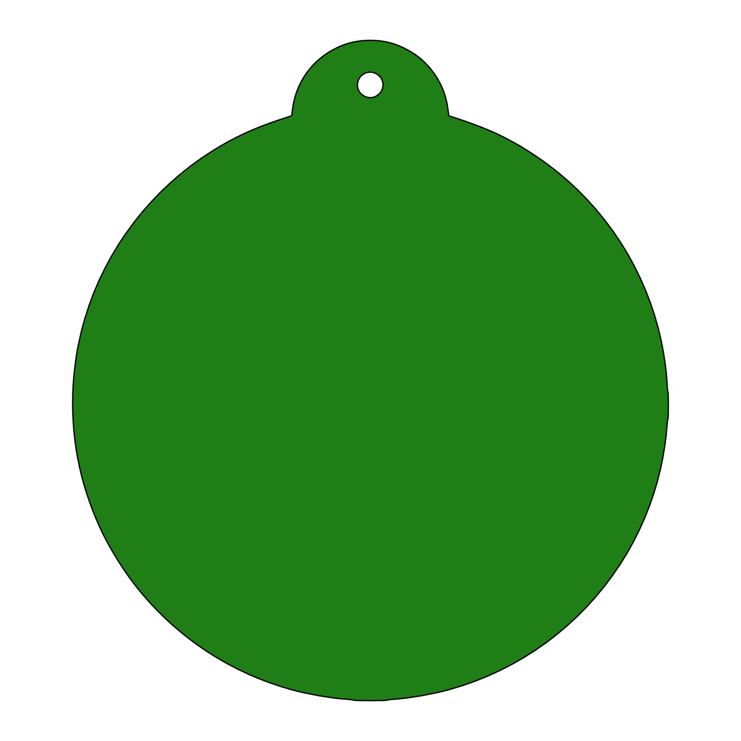 Blank - Christmas Bauble 1