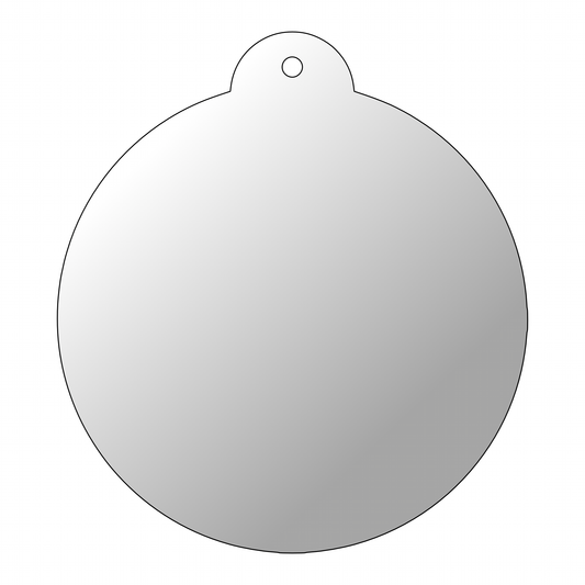 Blank - Christmas Bauble 1