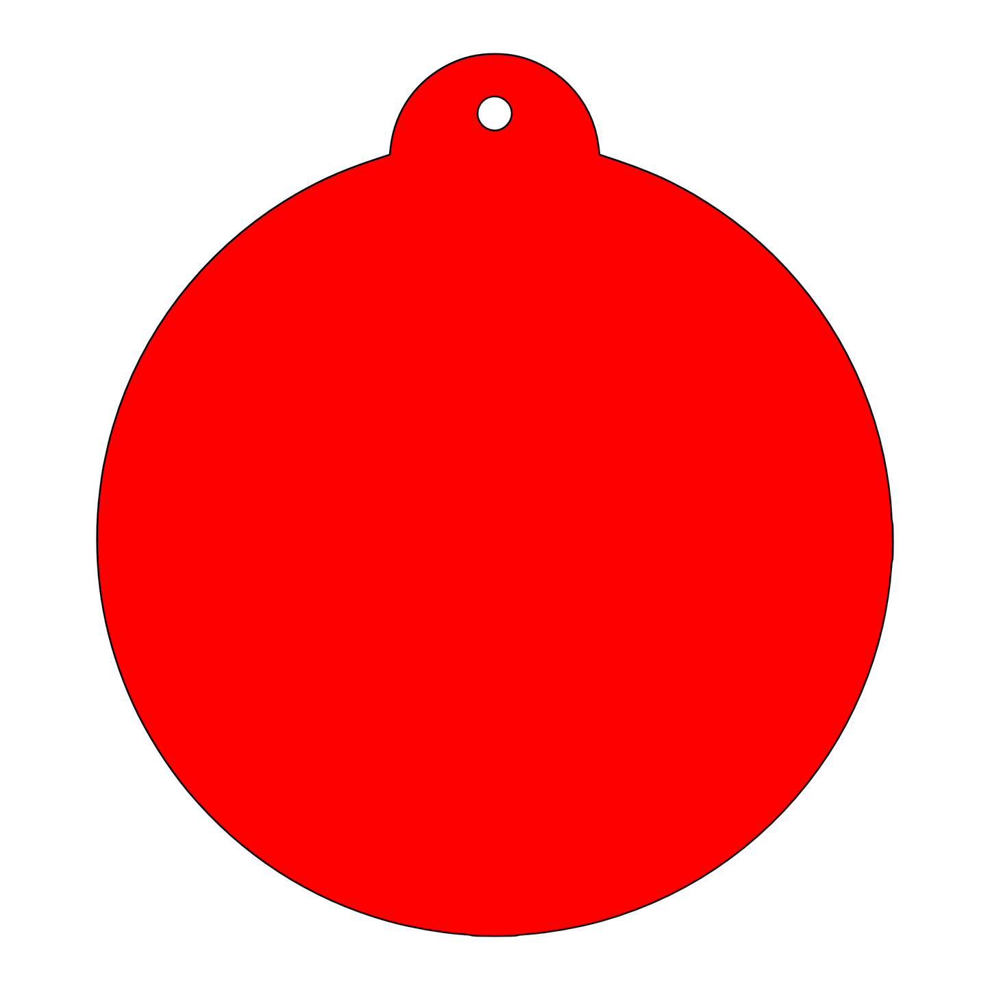 Blank - Christmas Bauble 1