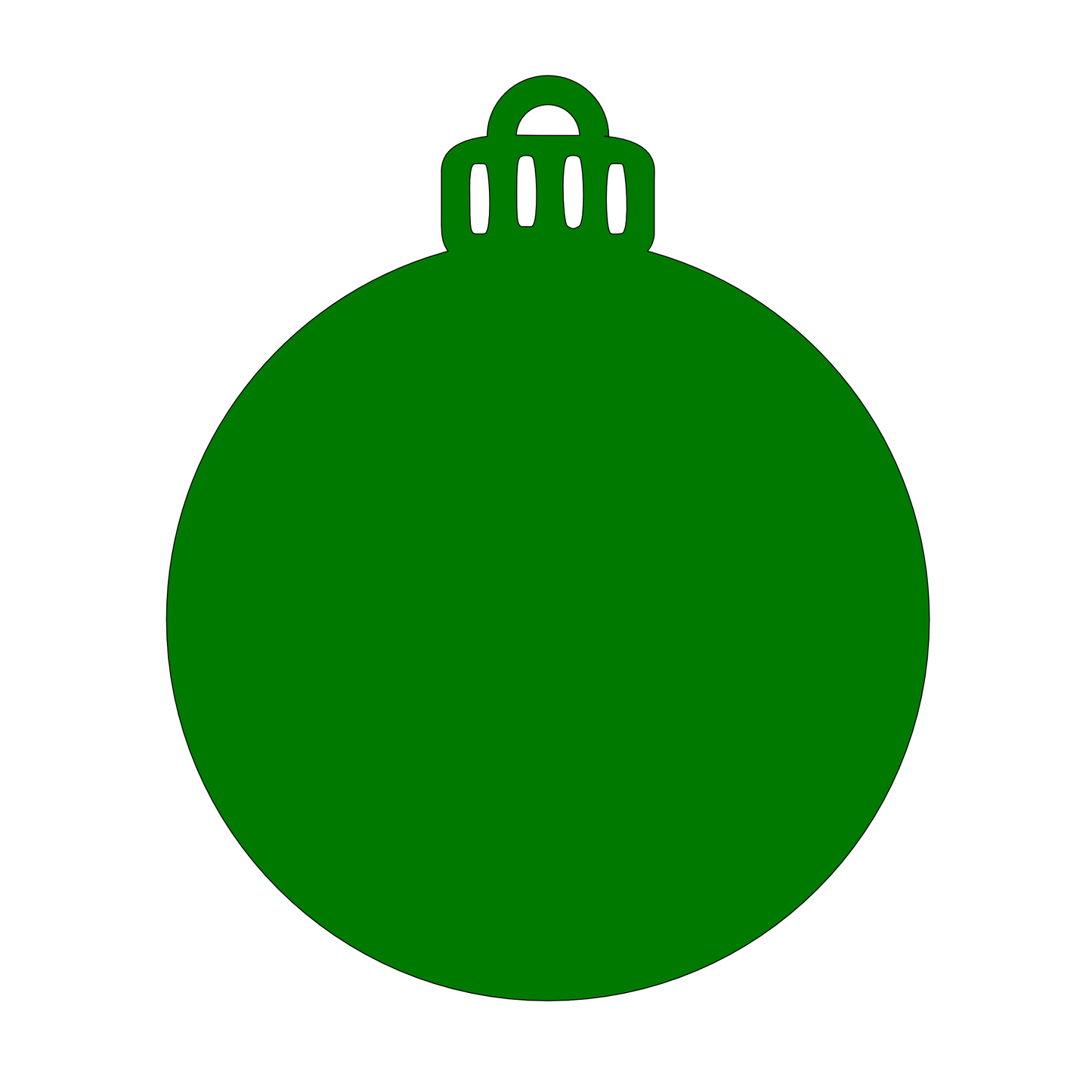 Blank - Christmas Bauble 2