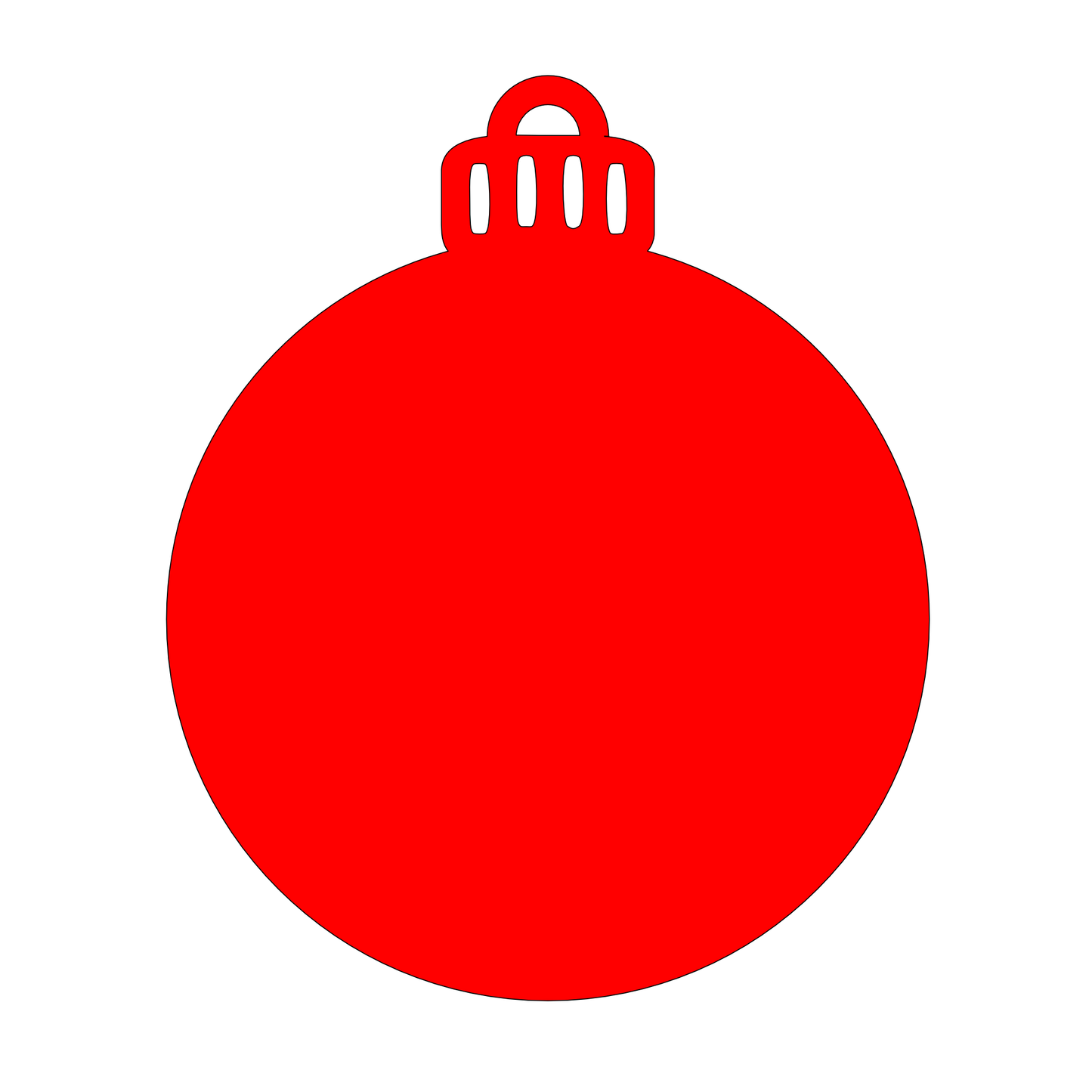 Blank - Christmas Bauble 2