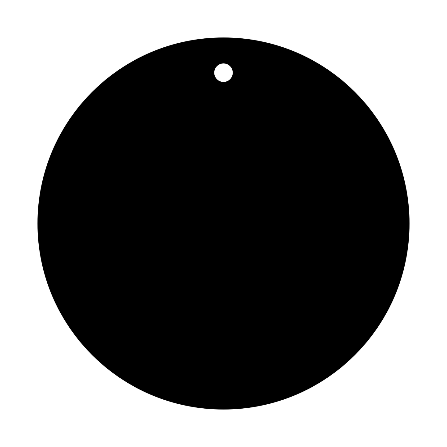 Blank - Circle Disc