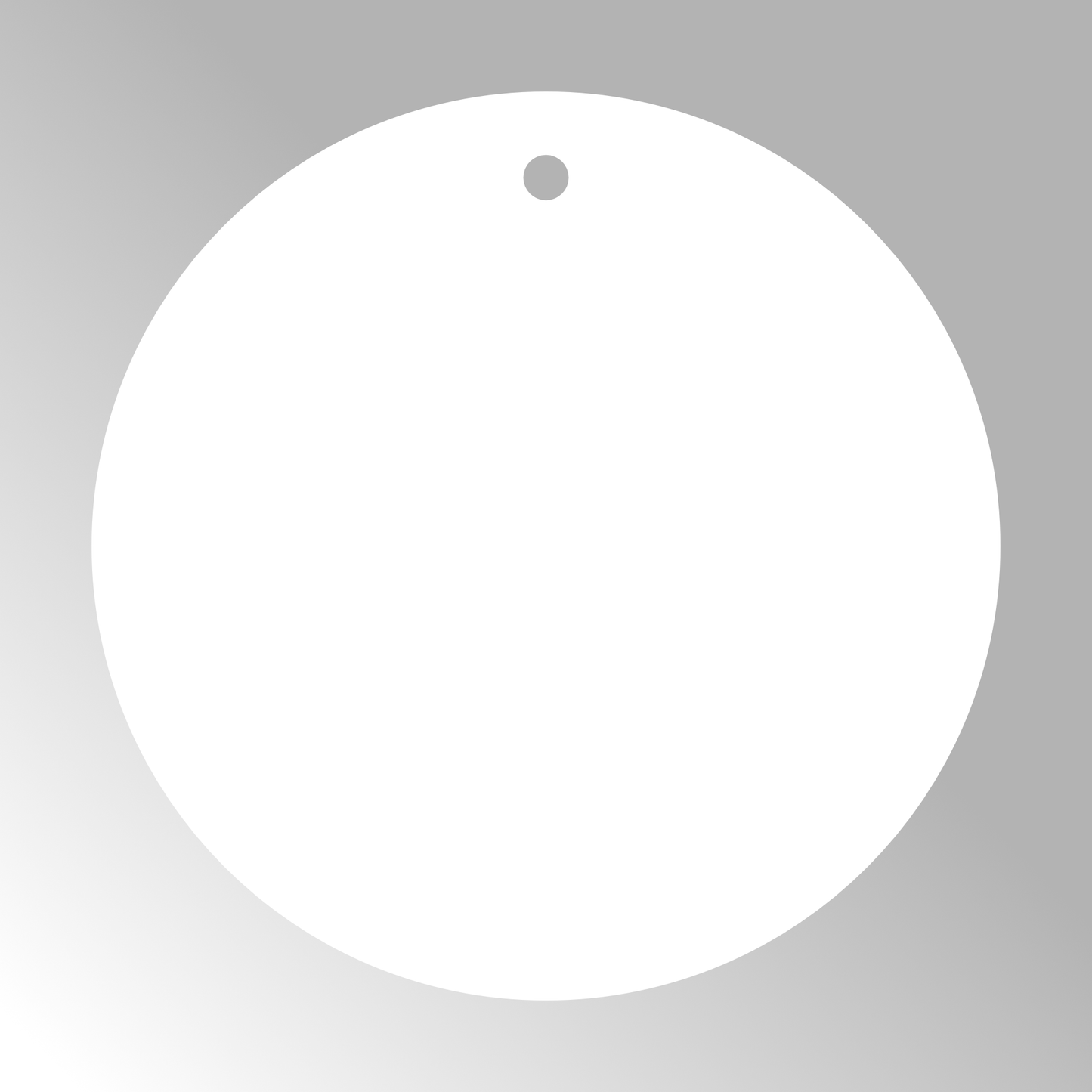 Blank - Circle Disc