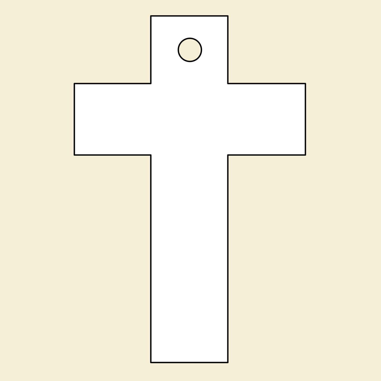 Blank - Cross 1