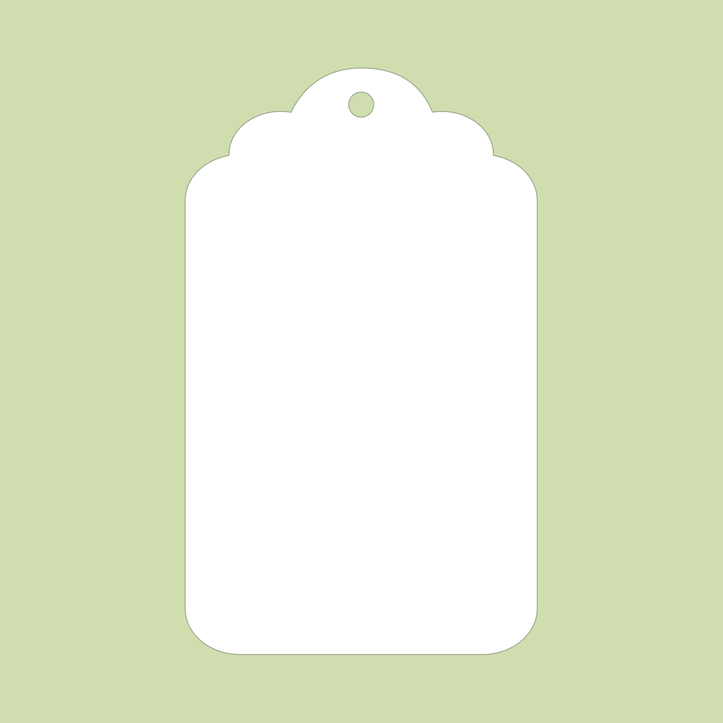 Blank - Gift Tag