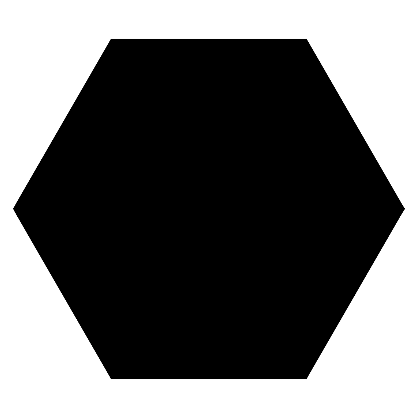 Blank - Hexagon