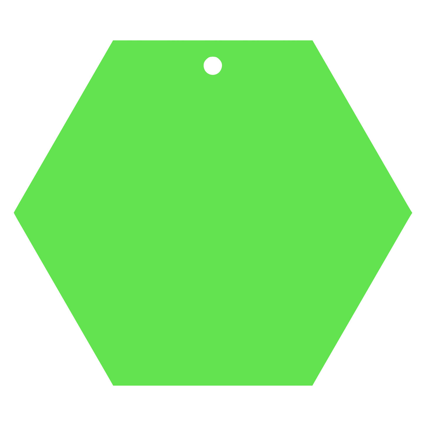 Blank - Hexagon