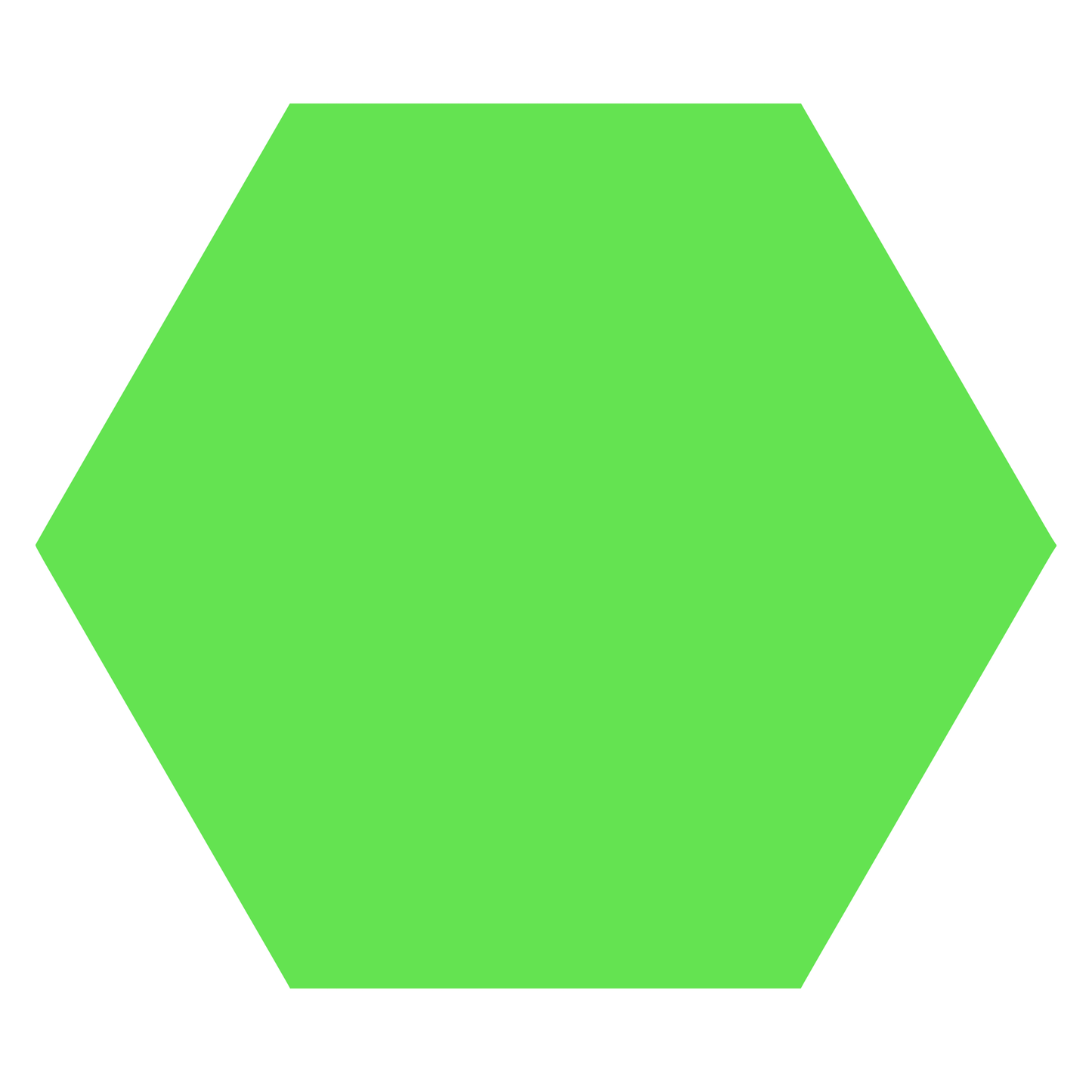Blank - Hexagon