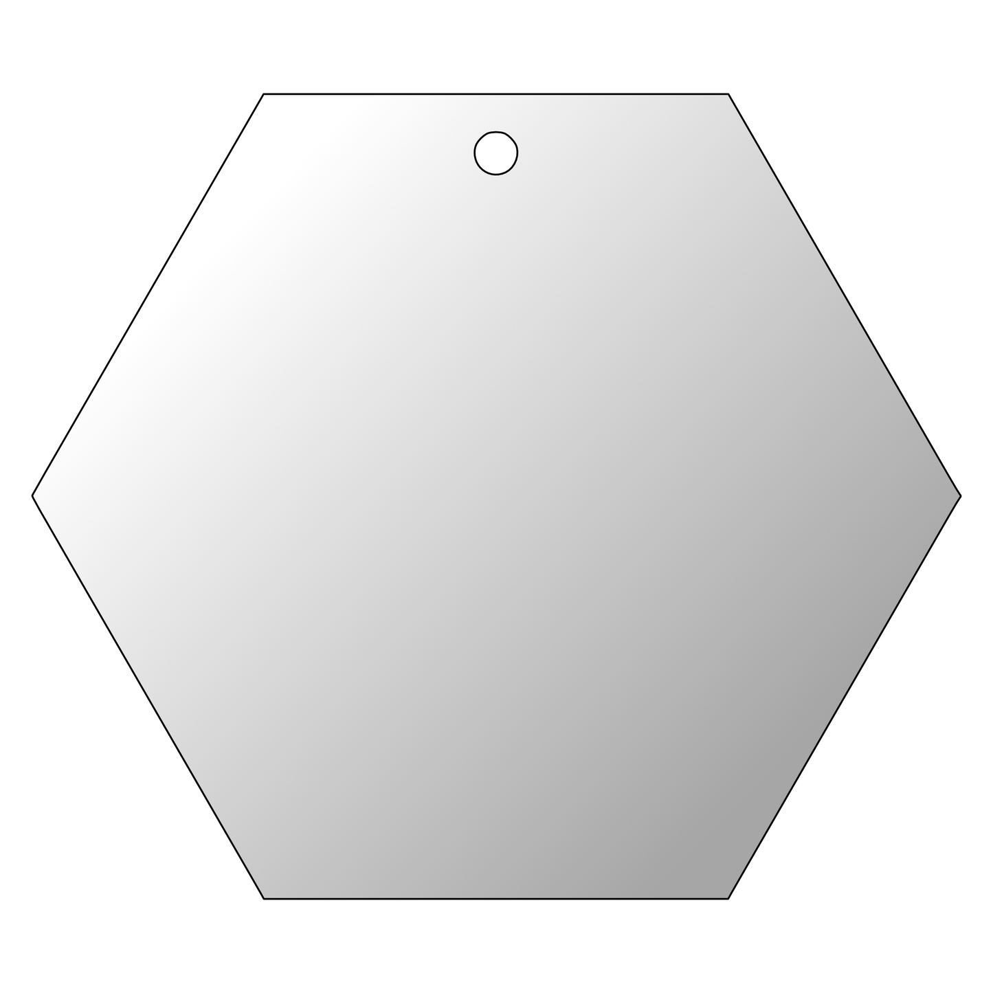 Blank - Hexagon